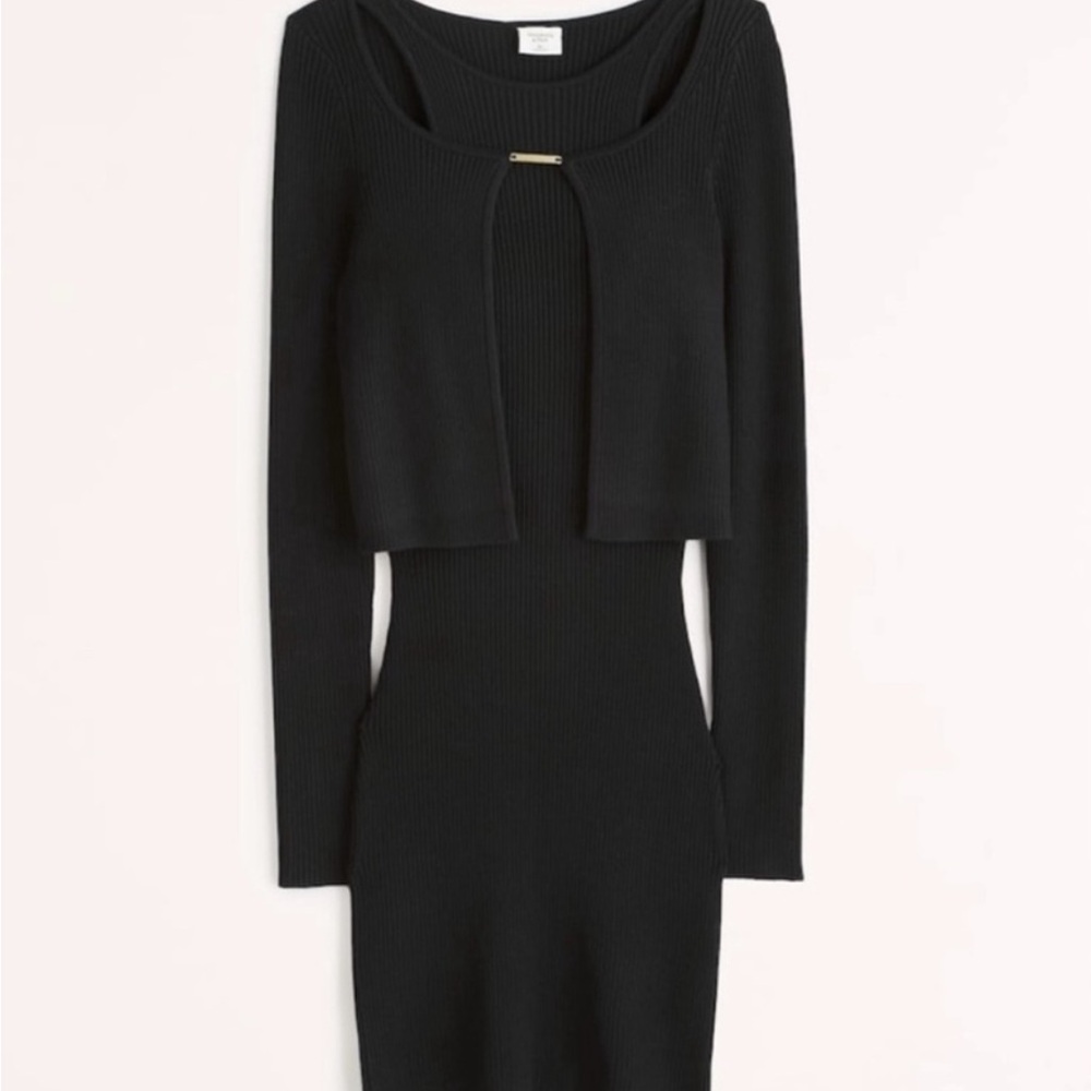 A&F sweater dress with cardigan. New with tag.